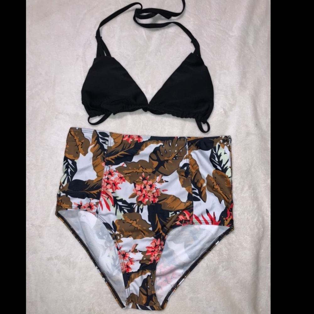 High waisted bikini